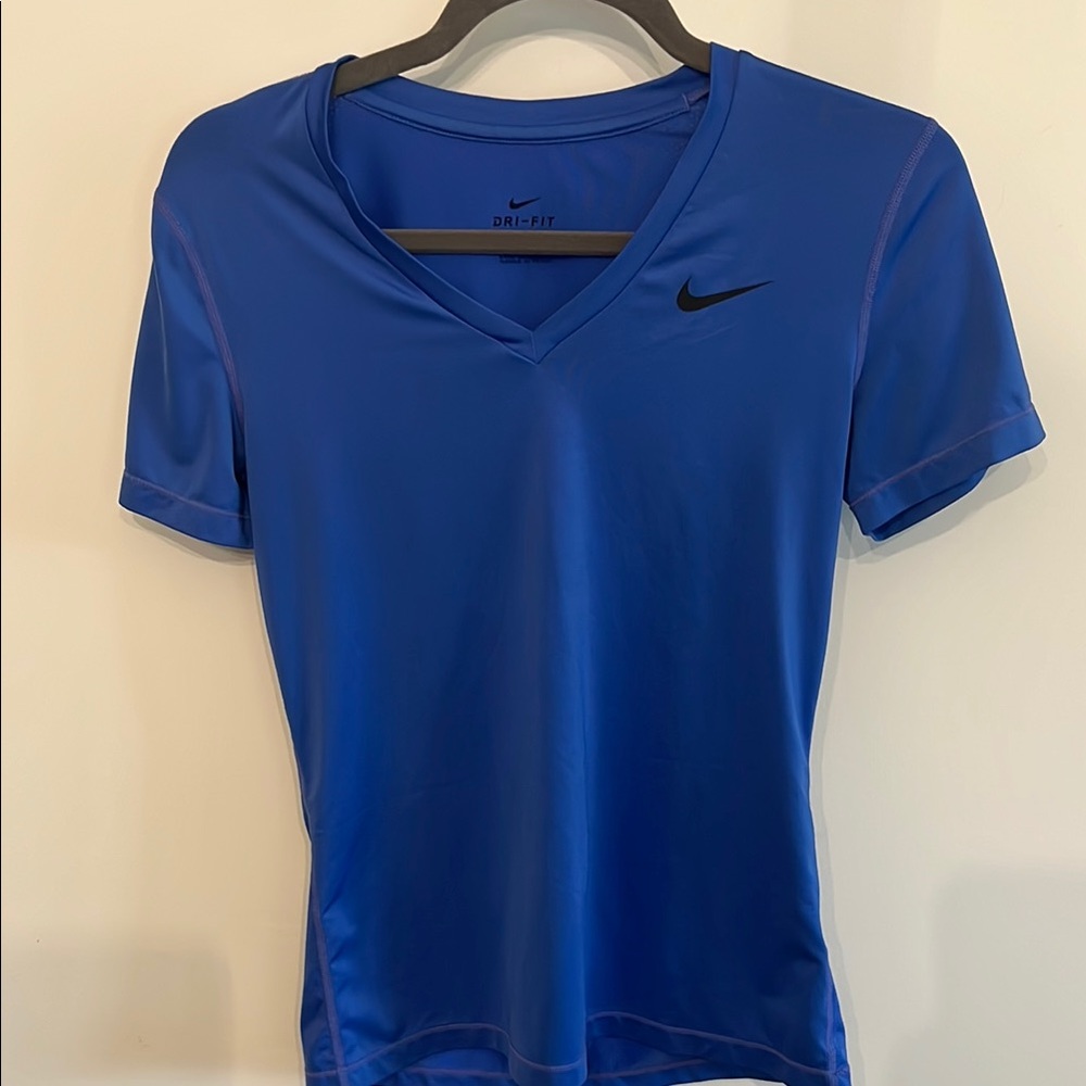 Nike Women's Blue Dri-FIT Top